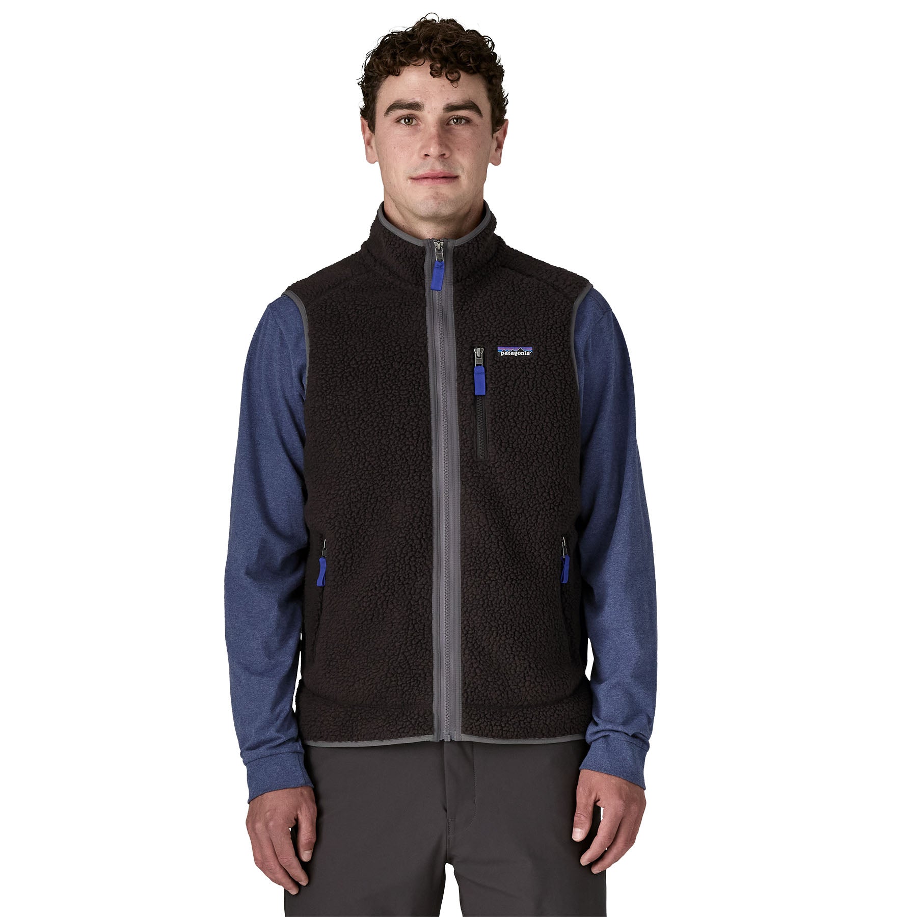 Men's Retro Pile Fleece Vest - Image 2