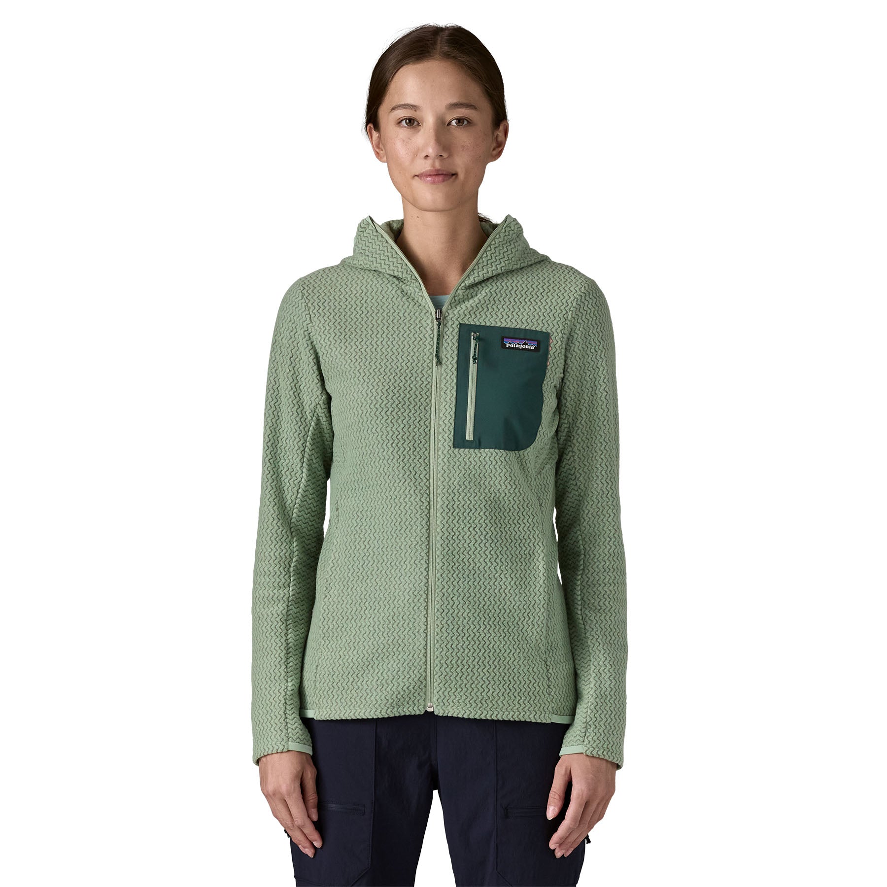 Women's R1® Air Fleece Full-Zip Hoody - Image 2