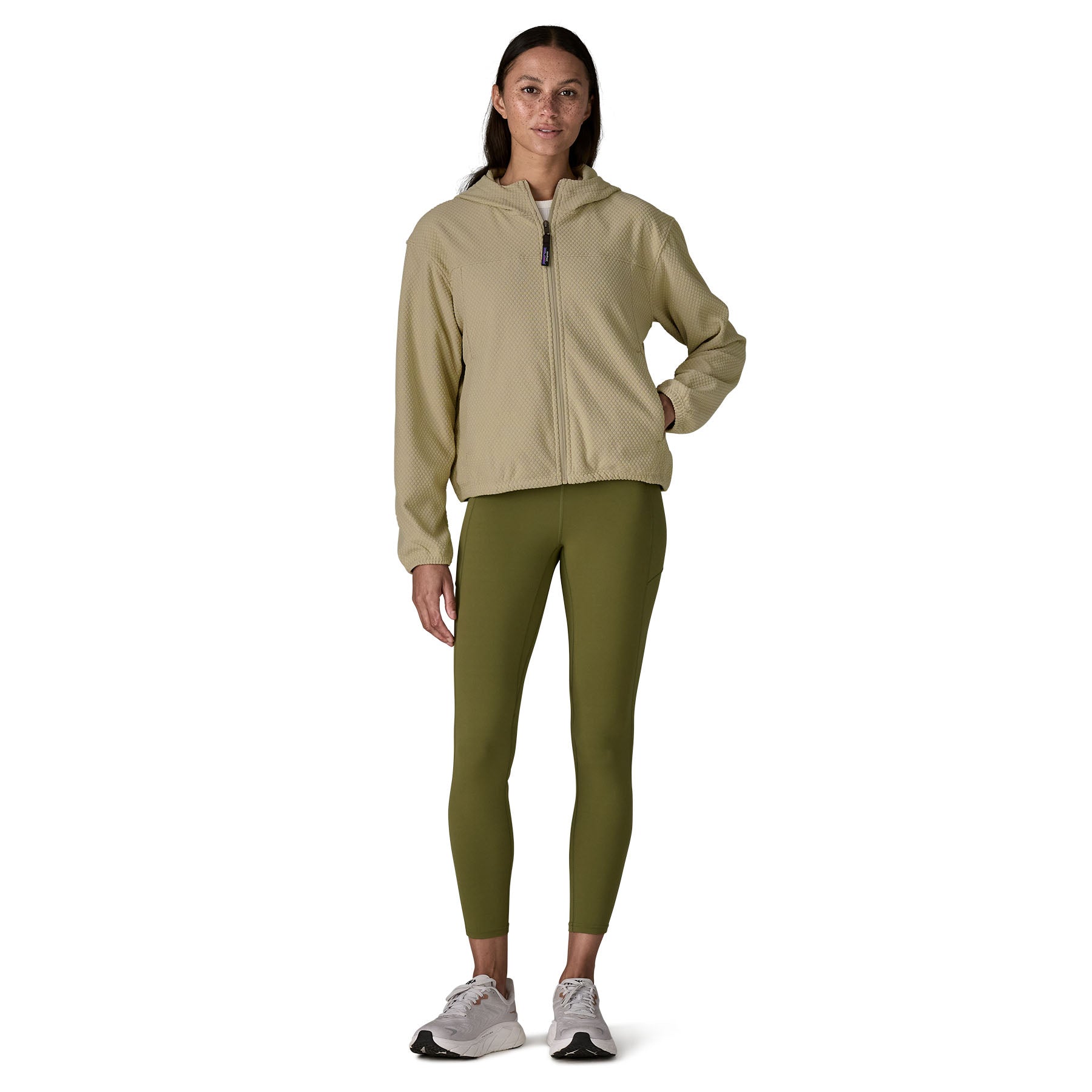 Women's Textured Fleece Hoody - Image 5