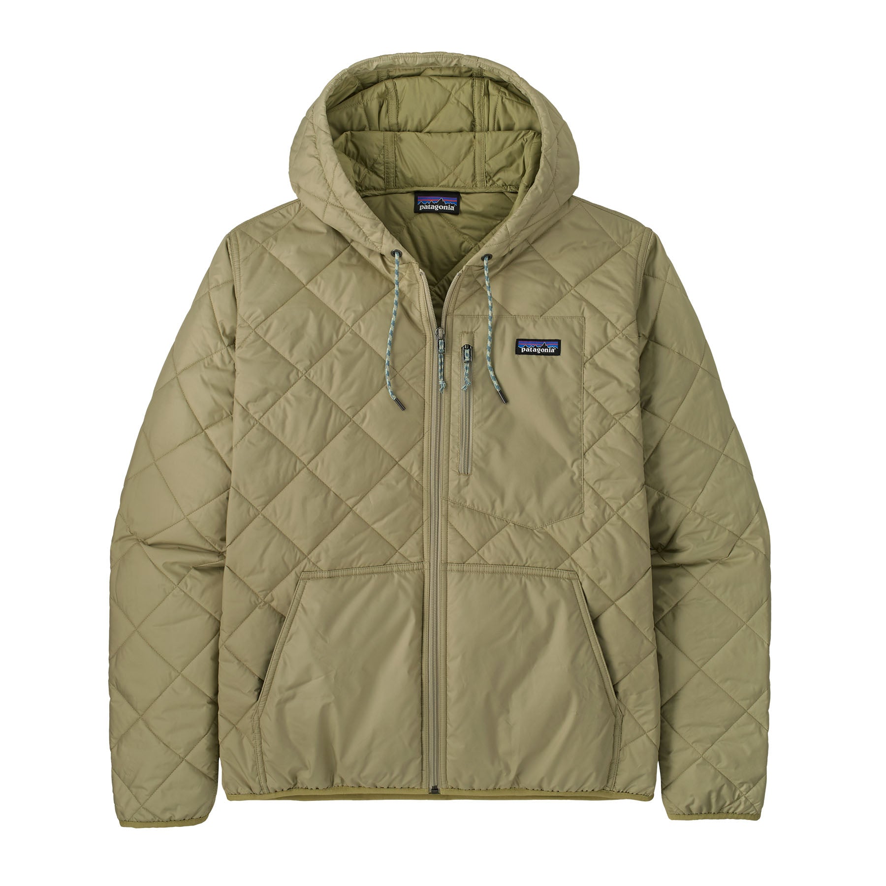 Men's Diamond Quilted Bomber Hoody